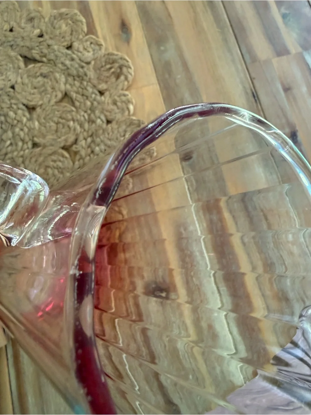 Anthropologie Isla Spritz Pitcher Pink Ombré